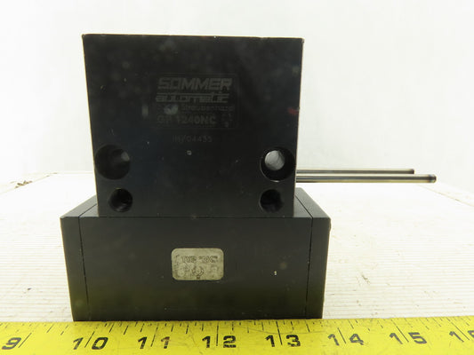 Sommer Automatic GP1240NC 2 Jaw Parallel Pneumatic Gripper 20mm Stroke Per Jaw