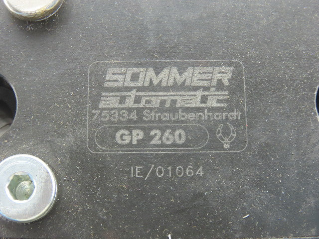 Sommer Automatic GP260 2 Jaw Parallel Pneumatic Gripper 30mm Stroke Per Jaw