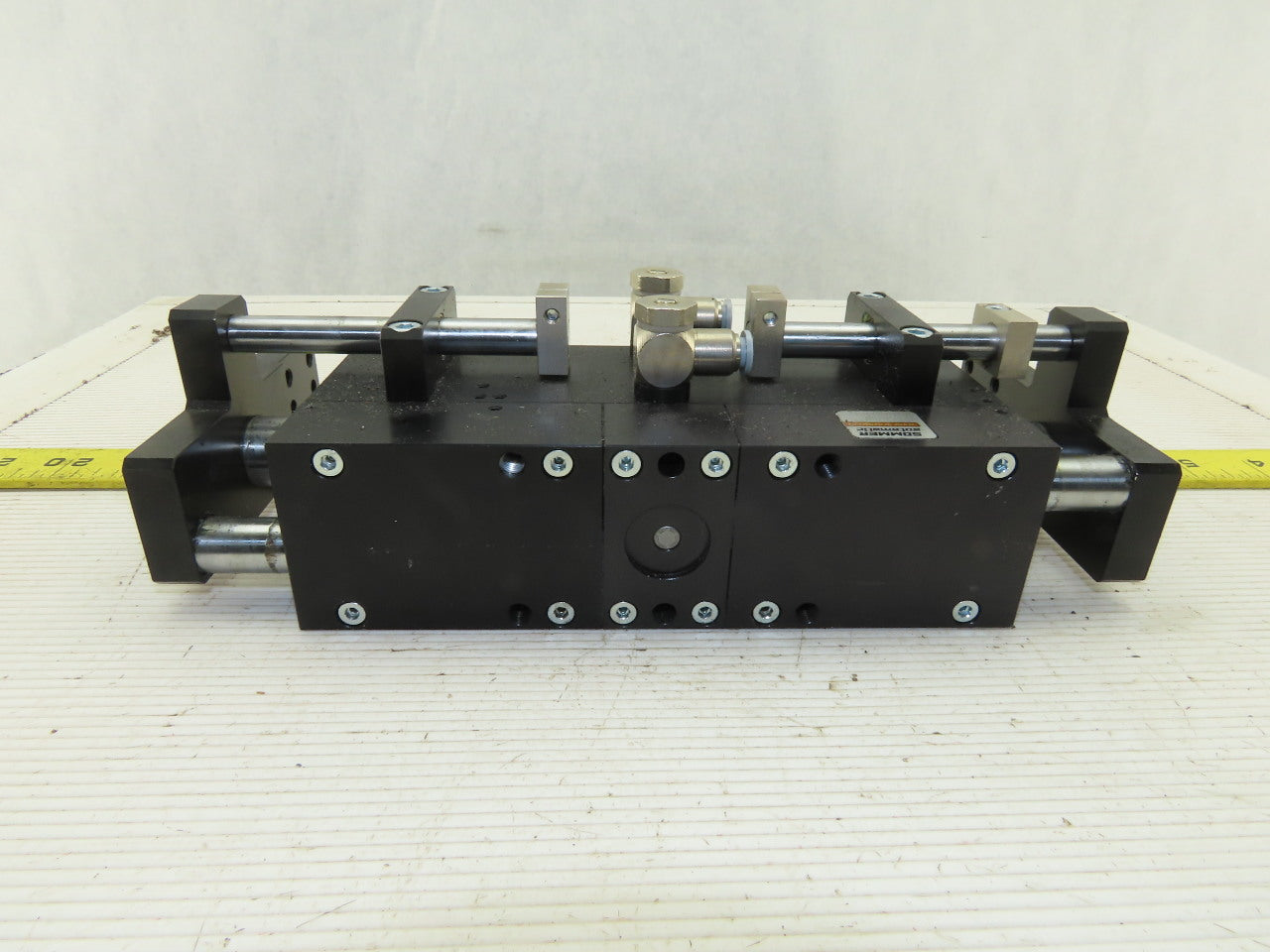 Sommer Automatic GH100 2 Jaw Parallel Pneumatic Gripper 50mm Stroke Per Jaw