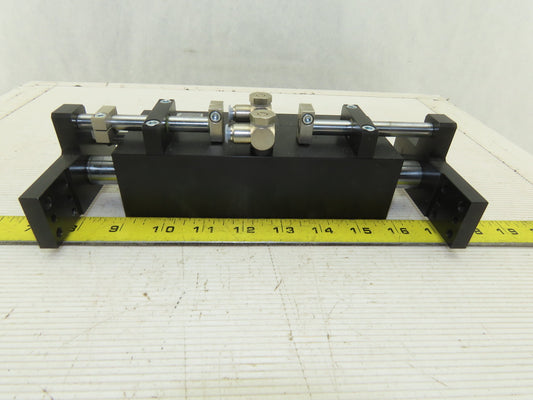 Sommer Automatic GH100 2 Jaw Parallel Pneumatic Gripper 50mm Stroke Per Jaw