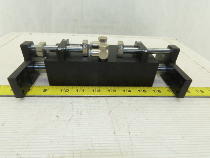 Sommer Automatic GH100 2 Jaw Parallel Pneumatic Gripper 50mm Stroke Per Jaw