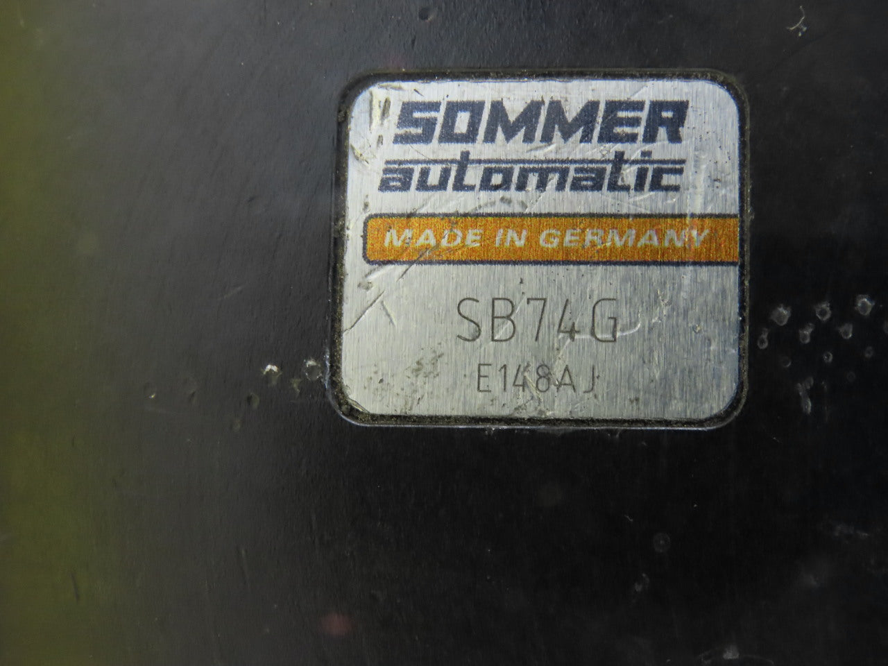 Sommer Automatic SB74G Swivel Jaw Idle End