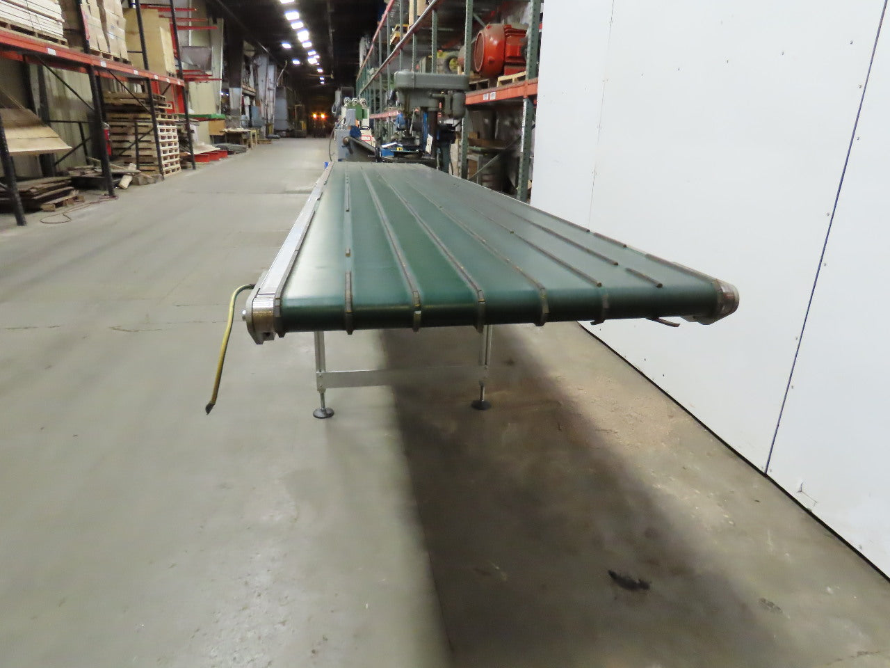 Broich 164" Slider Bed 27-1/2" Belt Conveyor 27-1/2FPM 460V 3Ph