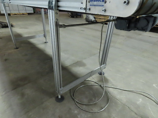 Broich 164" Slider Bed 27-1/2" Belt Conveyor 27-1/2FPM 460V 3Ph