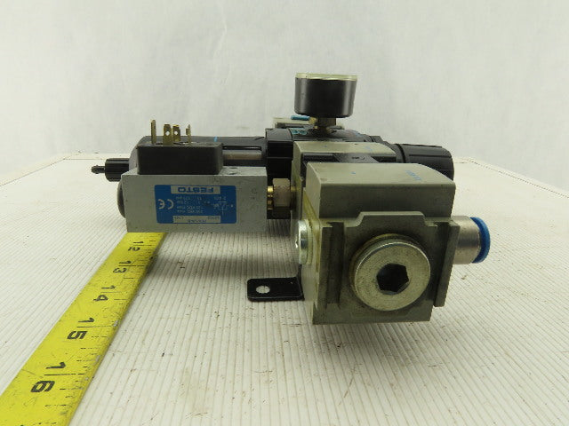 Wilkerson Filter Regulator Assembly 0-125PSI 1/2" NPT PEV-1/4-B