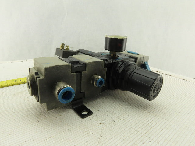 Wilkerson Filter Regulator Assembly 0-125PSI 1/2" NPT PEV-1/4-B