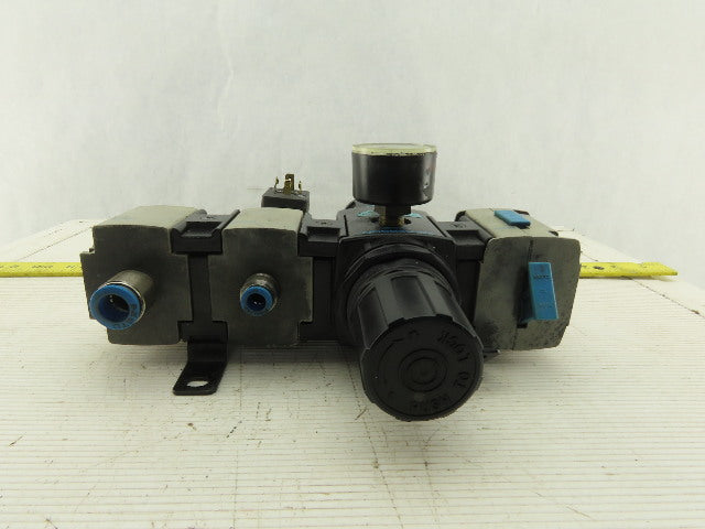Wilkerson Filter Regulator Assembly 0-125PSI 1/2" NPT PEV-1/4-B