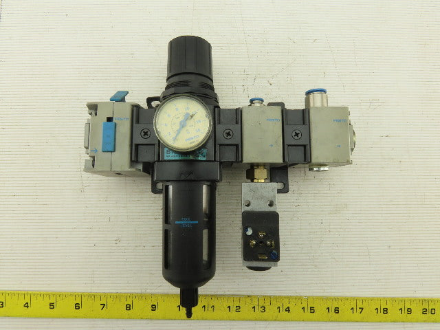 Wilkerson Filter Regulator Assembly 0-125PSI 1/2" NPT PEV-1/4-B
