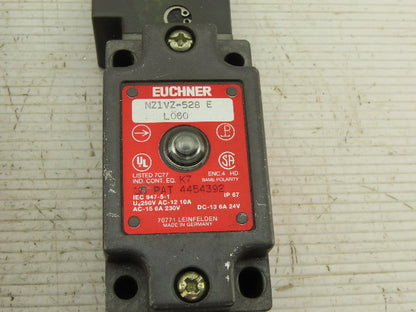 Euchner NZ1VZ-528 Interlock Safety Switch 250VAC Lot Of 2