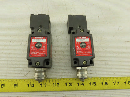 Euchner NZ1VZ-528 Interlock Safety Switch 250VAC Lot Of 2