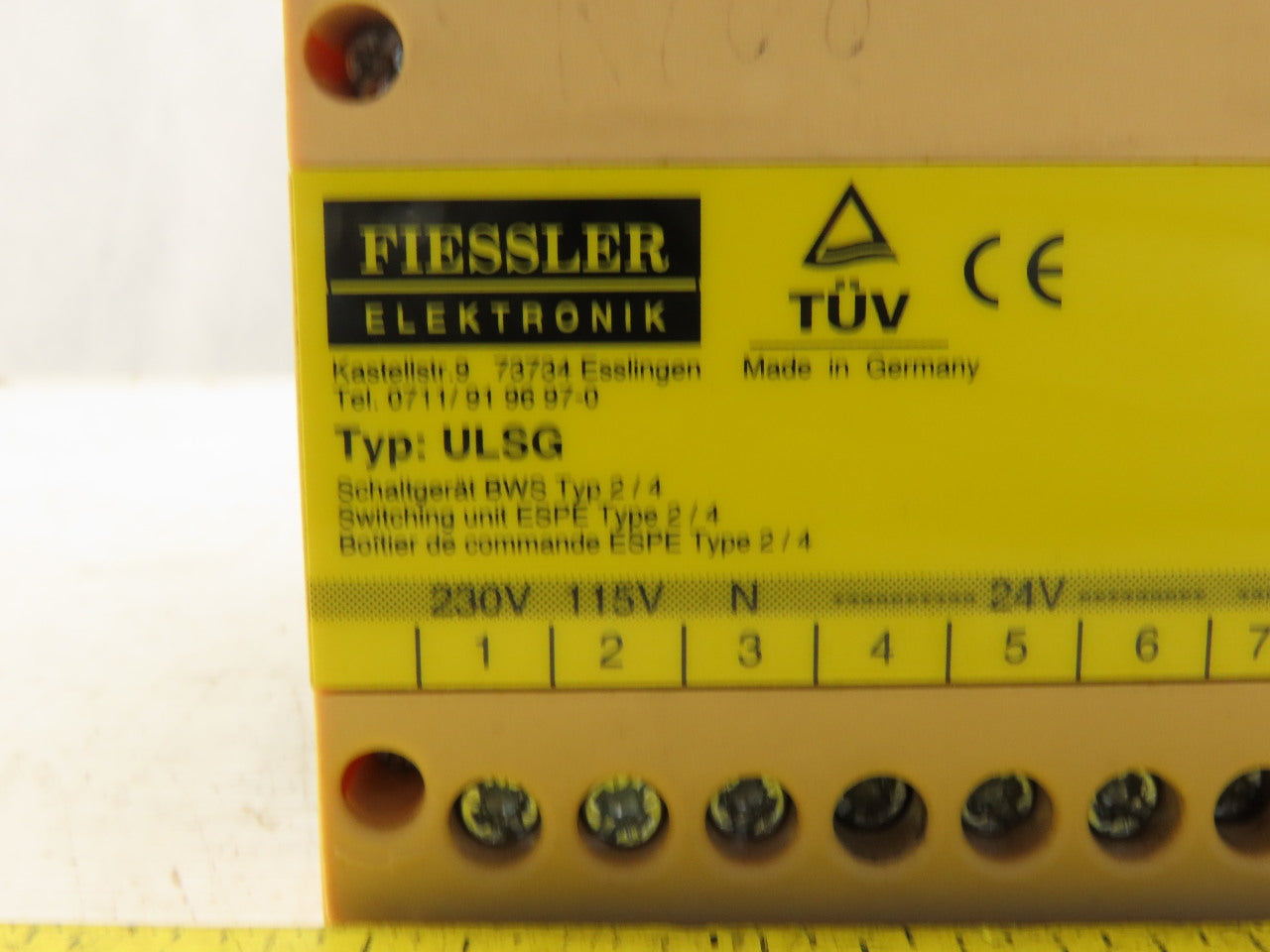 Fiessler Elektronik USLG 4566 Safety Switching Unit