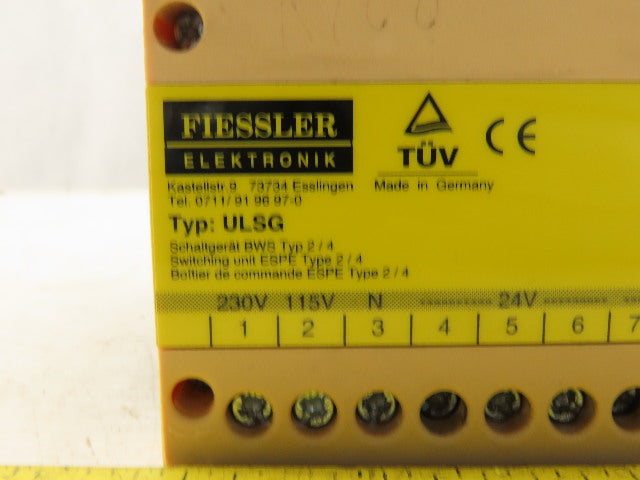 Fiessler Elektronik USLG 4566 Safety Switching Unit