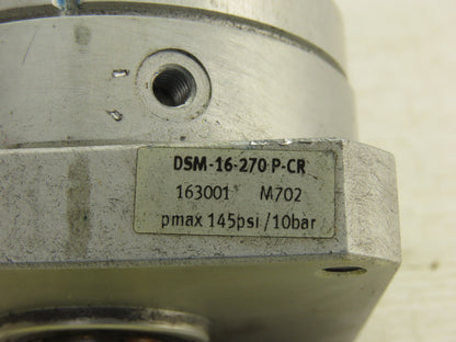 Festo DSM-16-270 P-CR Semi Rotary Actuator 0-270° Turn 145 PSI