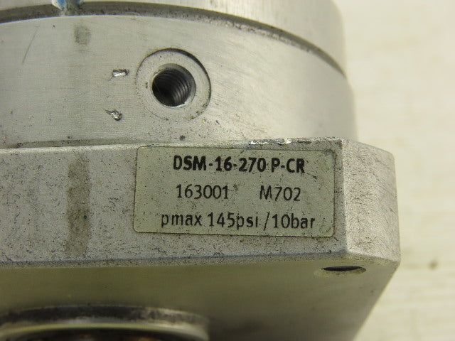 Festo DSM-16-270 P-CR Semi Rotary Actuator 0-270° Turn 145 PSI