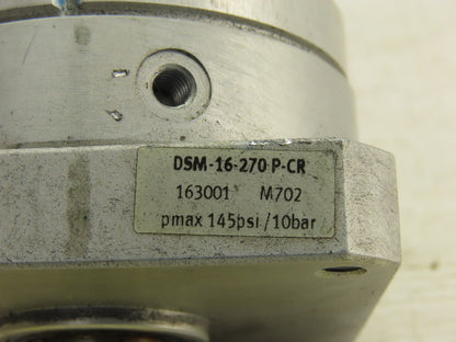 Festo DSM-16-270 P-CR Semi Rotary Actuator 0-270° Turn 145 PSI