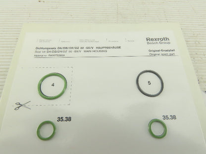 Rexroth R900722859 DA/DB/DR/DZ 20 -5X/V Seal Kit Main Housing