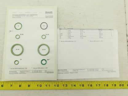 Rexroth R900722859 DA/DB/DR/DZ 20 -5X/V Seal Kit Main Housing