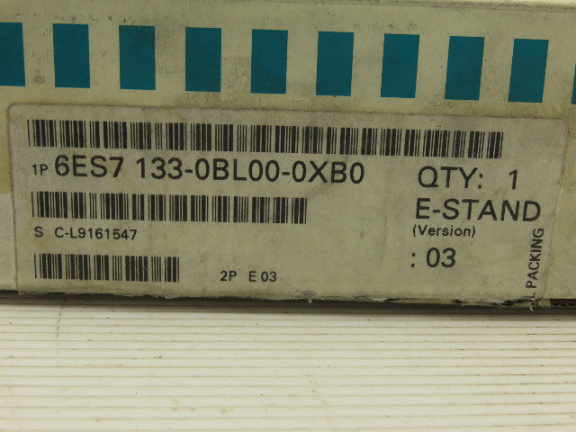 Siemens 6ES7 133-0BL00-0XB0 ET 200B-16DI/16DO Digital I/O Module
