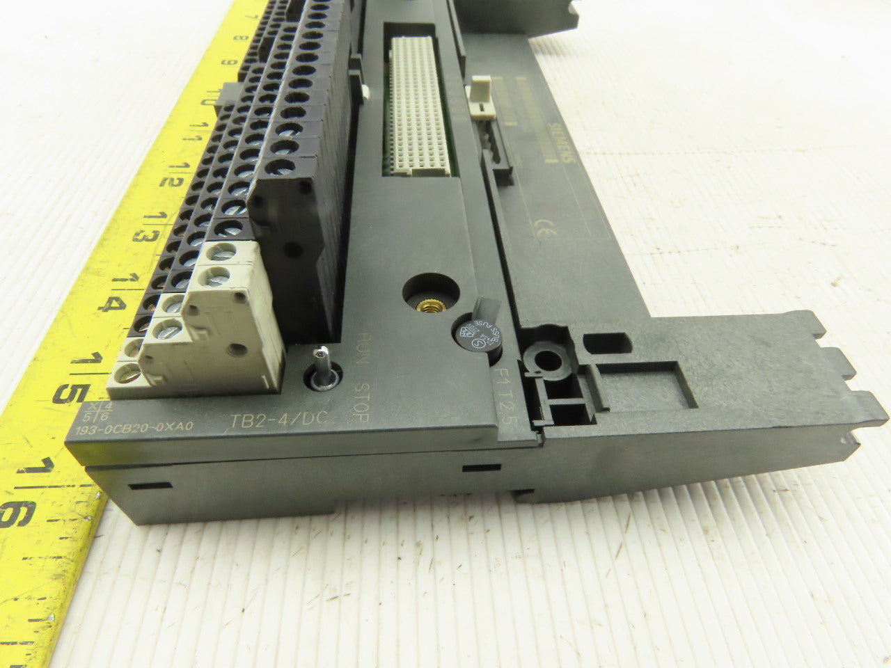 Siemens 6ES7 193-0CB20-0XA0 Terminal Block E-Stand Version 03