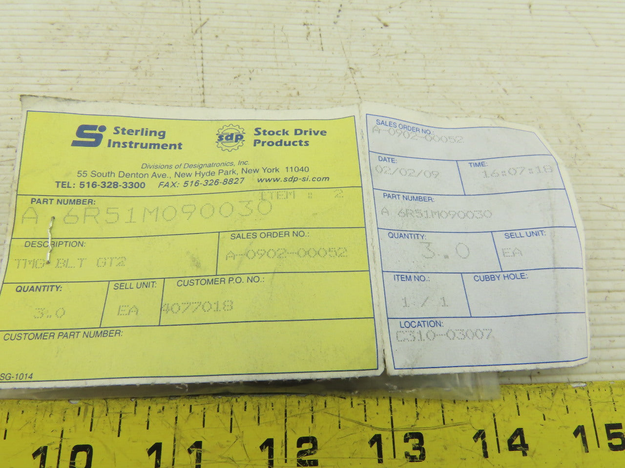 Gates GT2MR90 Timing Belt 90 Teeth GT 2mm 180mm Pitch Length Lot Of 3
