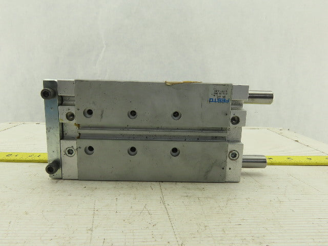 Festo DFM-25-100-8-PPV-A-KF Single End 4" Stroke Pneumatic Guided Drive Cylinder