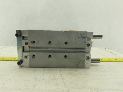 Festo DFM-25-100-8-PPV-A-KF Single End 4" Stroke Pneumatic Guided Drive Cylinder