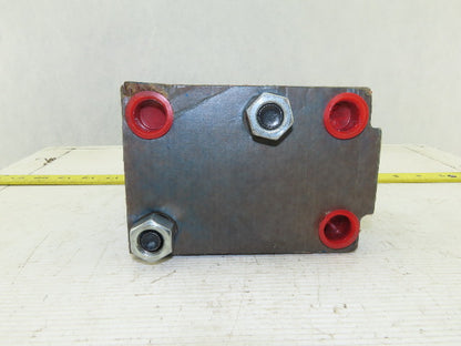 Rexroth R978865640 Accumulator Safety Unloading Valve W/ Adapter Plates
