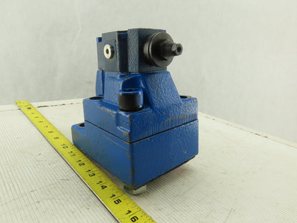 Rexroth R978865640 Accumulator Safety Unloading Valve W/ Adapter Plates