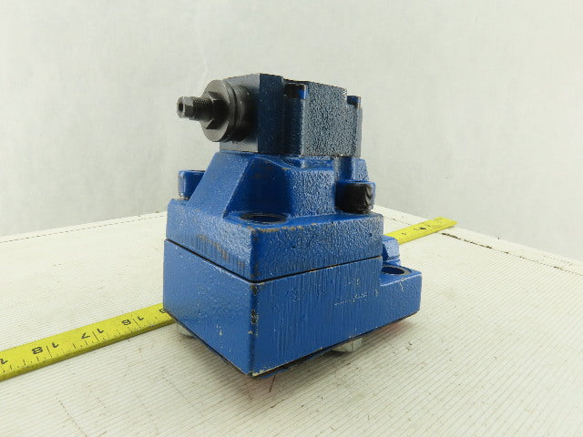Rexroth R978865640 Accumulator Safety Unloading Valve W/ Adapter Plates