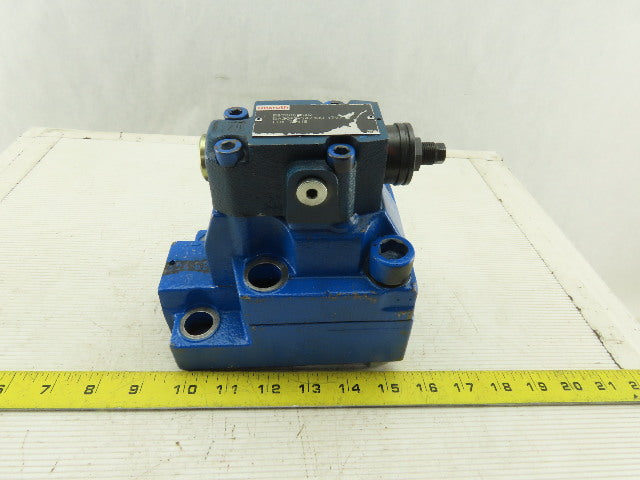 Rexroth R978865640 Accumulator Safety Unloading Valve W/ Adapter Plates