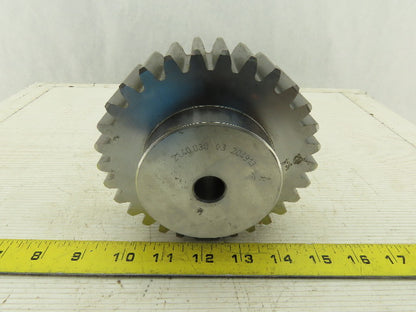 128mm OD 30 Tooth 16mm Stock Bore 60mm Wide Drive Spur Gear