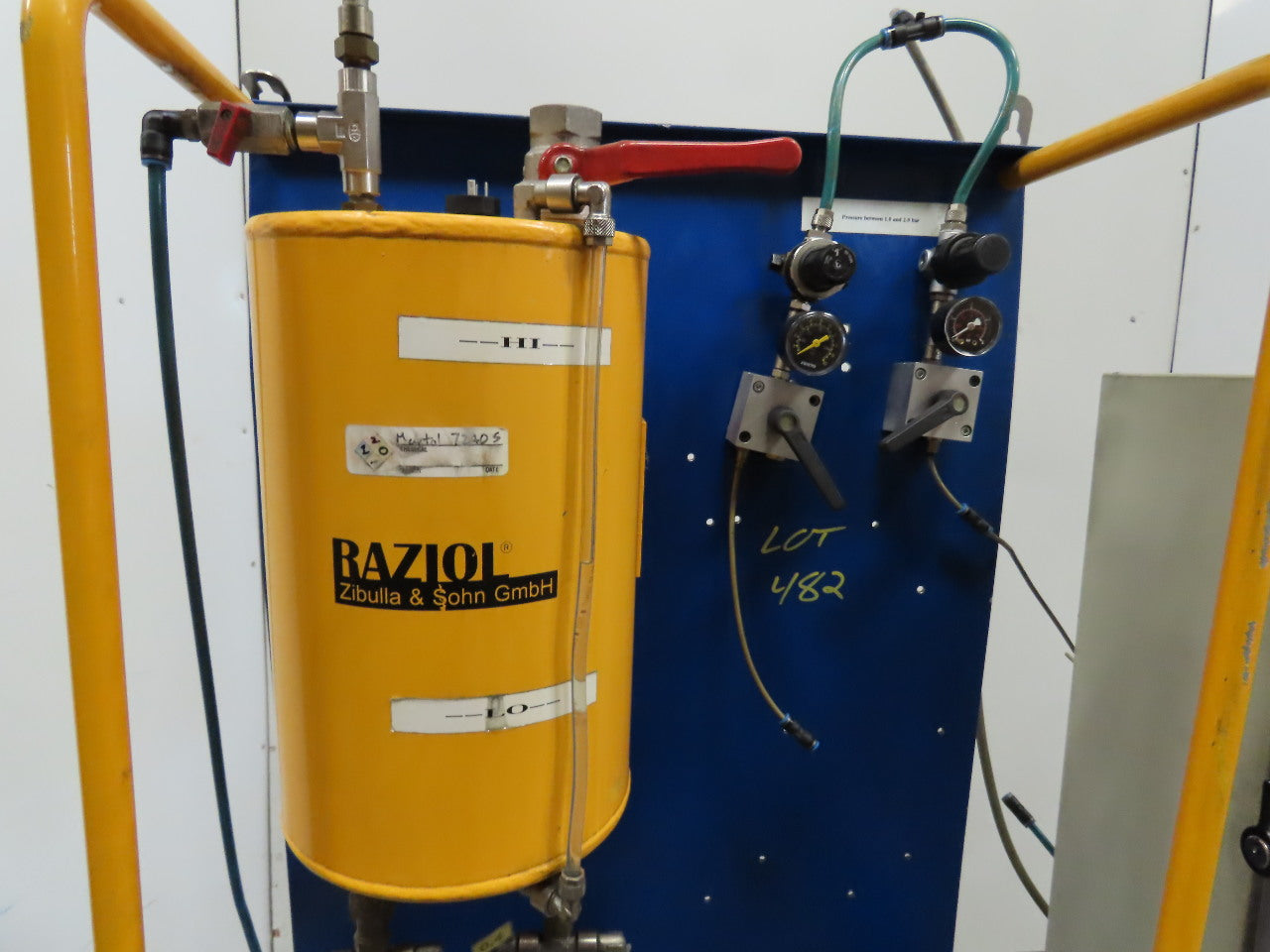 Raziol Lubricator Spray Control Unit Assembly W/(2) ELS2000 Controllers