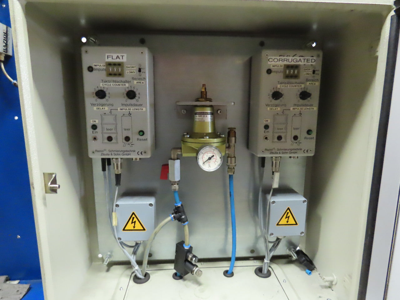 Raziol Lubricator Spray Control Unit Assembly W/(2) ELS2000 Controllers