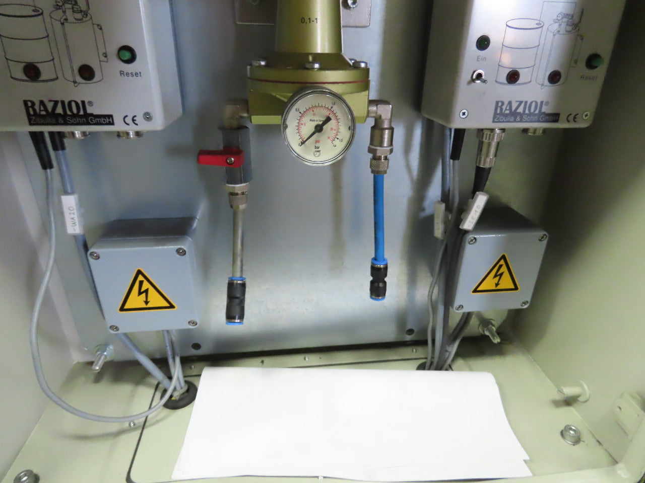 Raziol Lubricator Spray Control Unit Assembly W/ELS2000 Controller Double Unit
