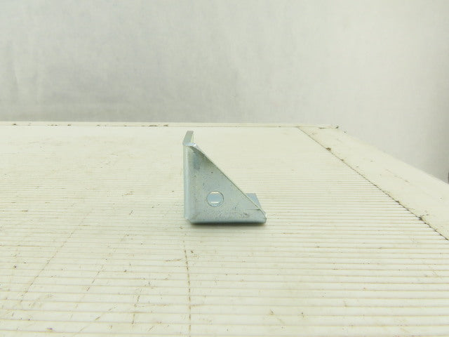 1-1/4" x 1-1/4" Zinc Finish Inside Corner Gusset Bracket Brace Lot Of 10