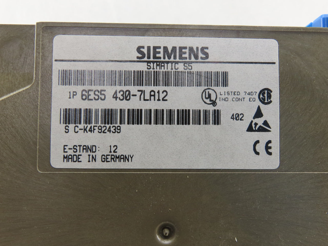 Siemens 6ES5 460-7LA12 Simatic S5 Digital Input Card