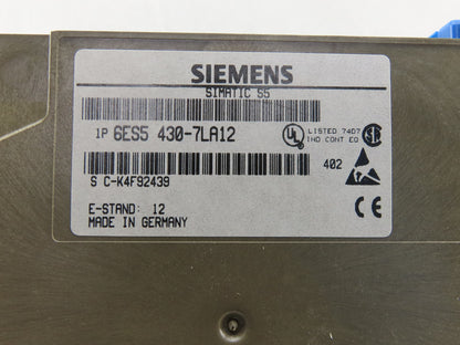 Siemens 6ES5 460-7LA12 Simatic S5 Digital Input Card