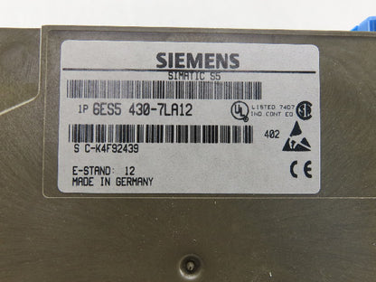 Siemens 6ES5 460-7LA12 Simatic S5 Digital Input Card