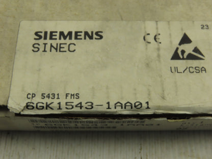 Siemens 6GK1543-1AA01 Sinec Communication Module