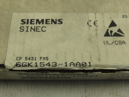 Siemens 6GK1543-1AA01 Sinec Communication Module