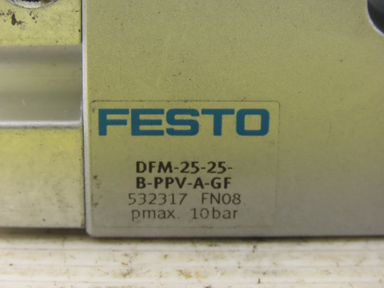 Festo 532317 DFM-25-25-B-PPV-A-GF Pneumatic Guide Cylinder 25mm Bore 25mm Stroke