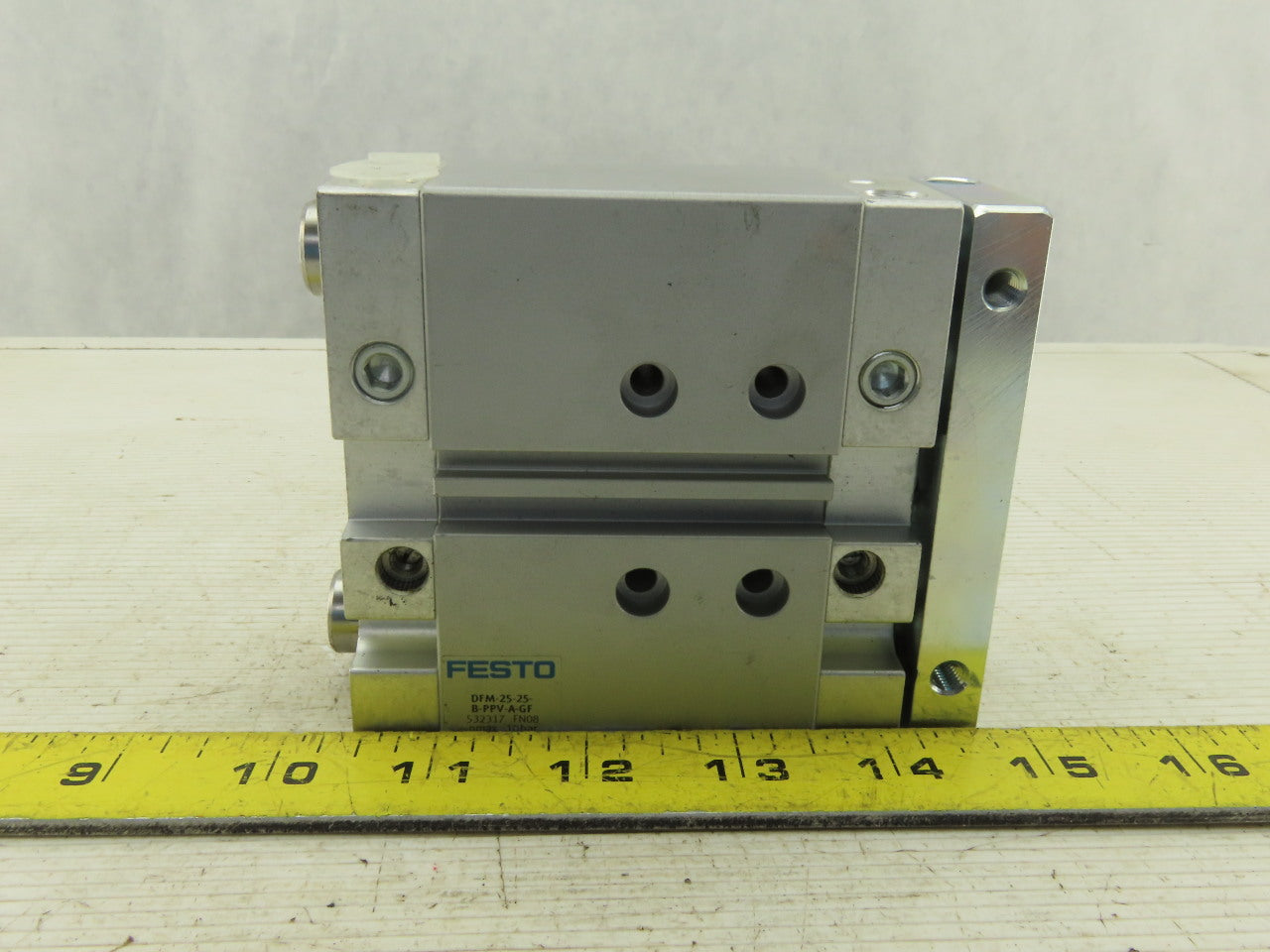 Festo 532317 DFM-25-25-B-PPV-A-GF Pneumatic Guide Cylinder 25mm Bore 25mm Stroke