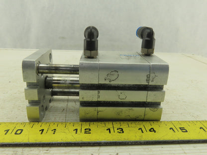 Festo ADNGF-40-25-PPS-A Compact Pneumatic Guide Cylinder 40mm Bore 25mm Stroke