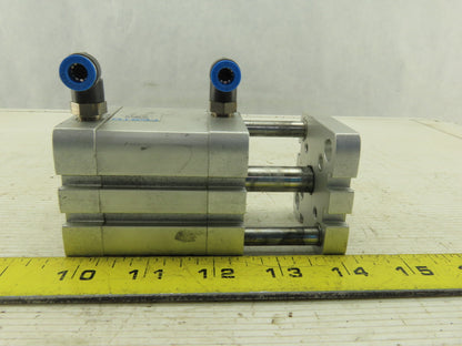Festo ADNGF-40-25-PPS-A Compact Pneumatic Guide Cylinder 40mm Bore 25mm Stroke