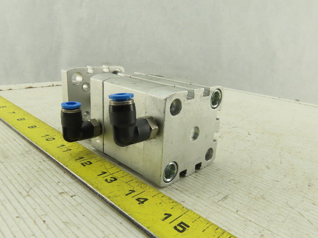 Festo ADNGF-40-25-PPS-A Compact Pneumatic Guide Cylinder 40mm Bore 25mm Stroke