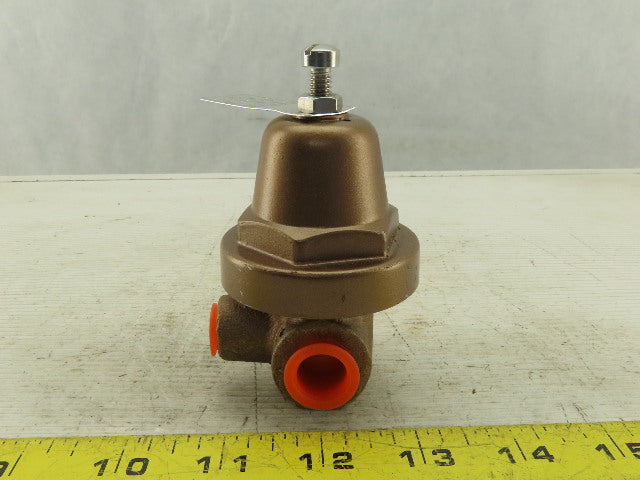 Cash Valve A16 3/8" x 1/4" NPT 3 Way Pressure Regulator 30PSI Set 250PSI MAX WOG