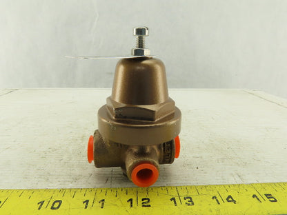 Cash Valve A16 3/8" x 1/4" NPT 3 Way Pressure Regulator 30PSI Set 250PSI MAX WOG