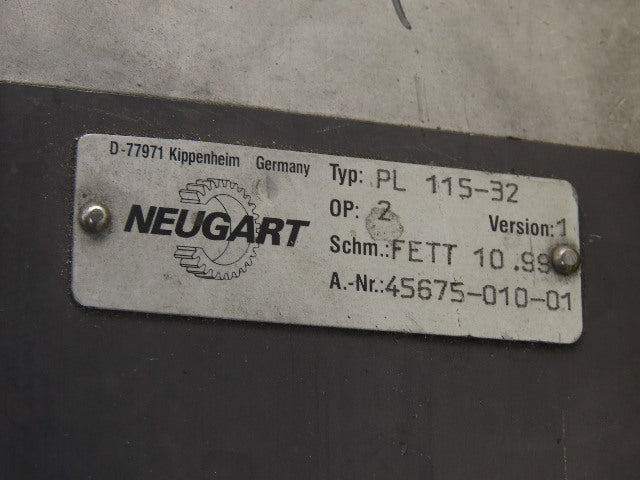 Neugart PL 115-32 30:1 Ratio Planetary Gear Head 25mm Shaft