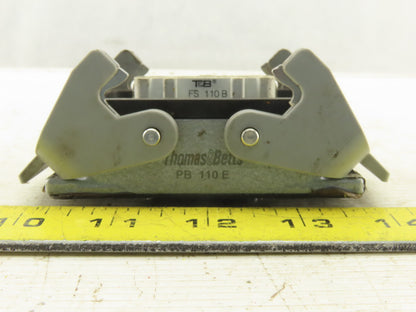 Thomas & Betts PB110E Lever Lock Electrical Base Connector 10 Pin Insert