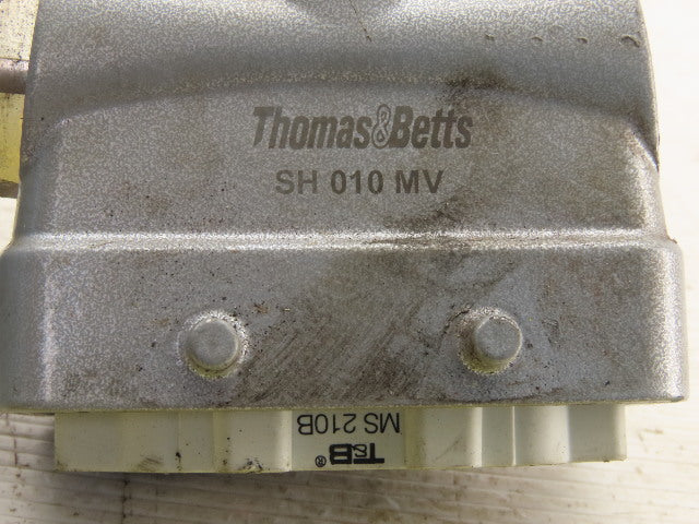 Thomas & Betts SH010MV Lever Lock Electrical Connector 10 Male Pin Insert